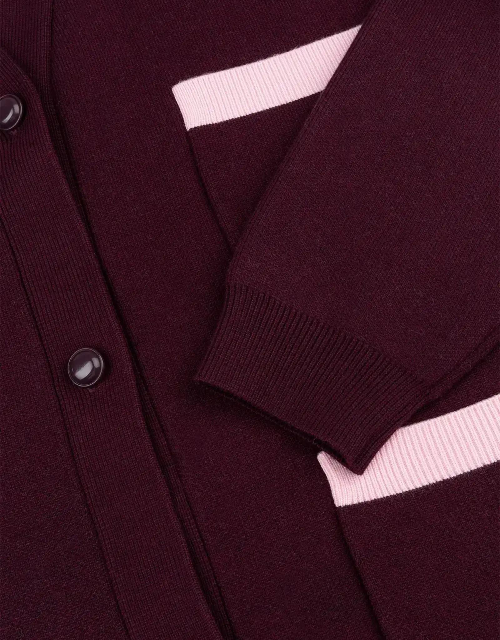 Studio Amaya Cardigan 'Veya' - Bordeaux - Studio Amaya