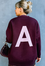 Studio Amaya Cardigan 'Veya' - Bordeaux - Studio Amaya