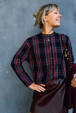 Hod Paris Blouse 'Andrea' - Tartan - Hod Paris