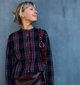 Hod Paris Blouse 'Andrea' - Tartan - Hod Paris