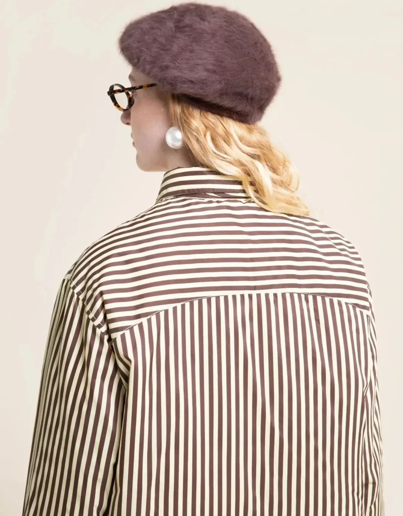 Flotte Overshirt 'Walter' - Raye Creme - Flotte