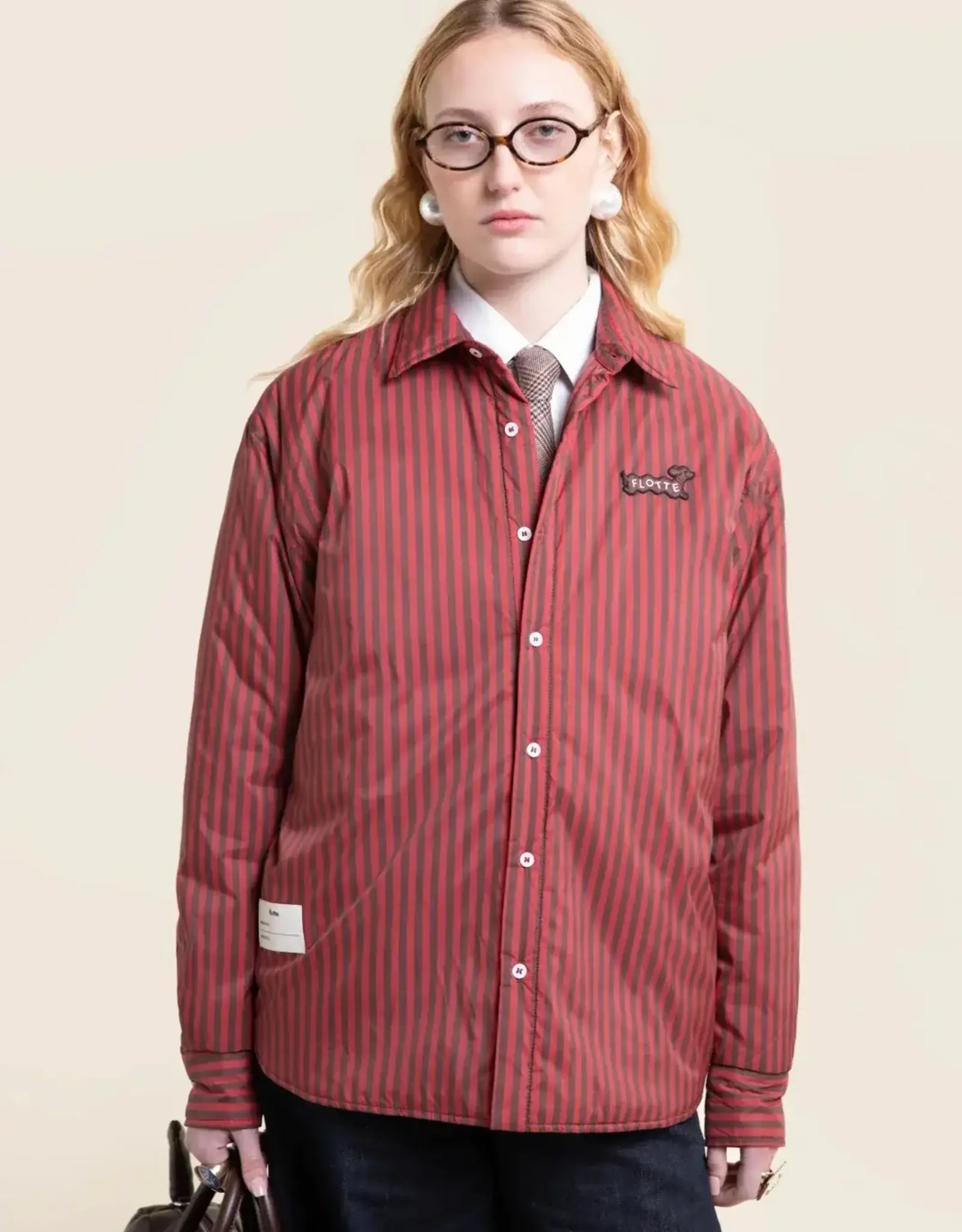 Flotte Overshirt 'Walter' - Raye Rouge - Flotte