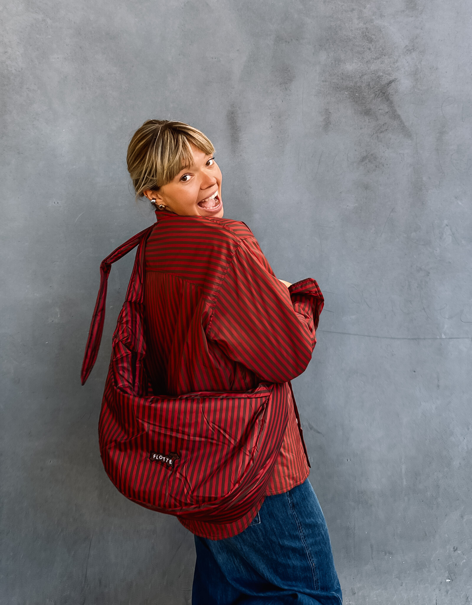 Flotte Overshirt 'Walter' - Raye Rouge - Flotte