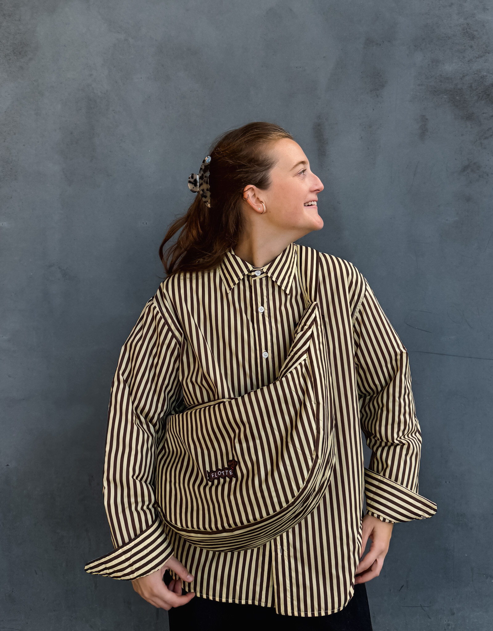 Flotte Overshirt 'Walter' - Raye Creme - Flotte