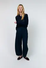 Lollys Laundry Polo Knit 'Opal' - Dark Blue - Lollys Laundry