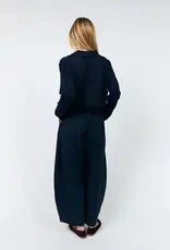 Lollys Laundry Polo Knit 'Opal' - Dark Blue - Lollys Laundry