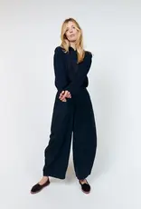 Lollys Laundry Polo Knit 'Opal' - Dark Blue - Lollys Laundry