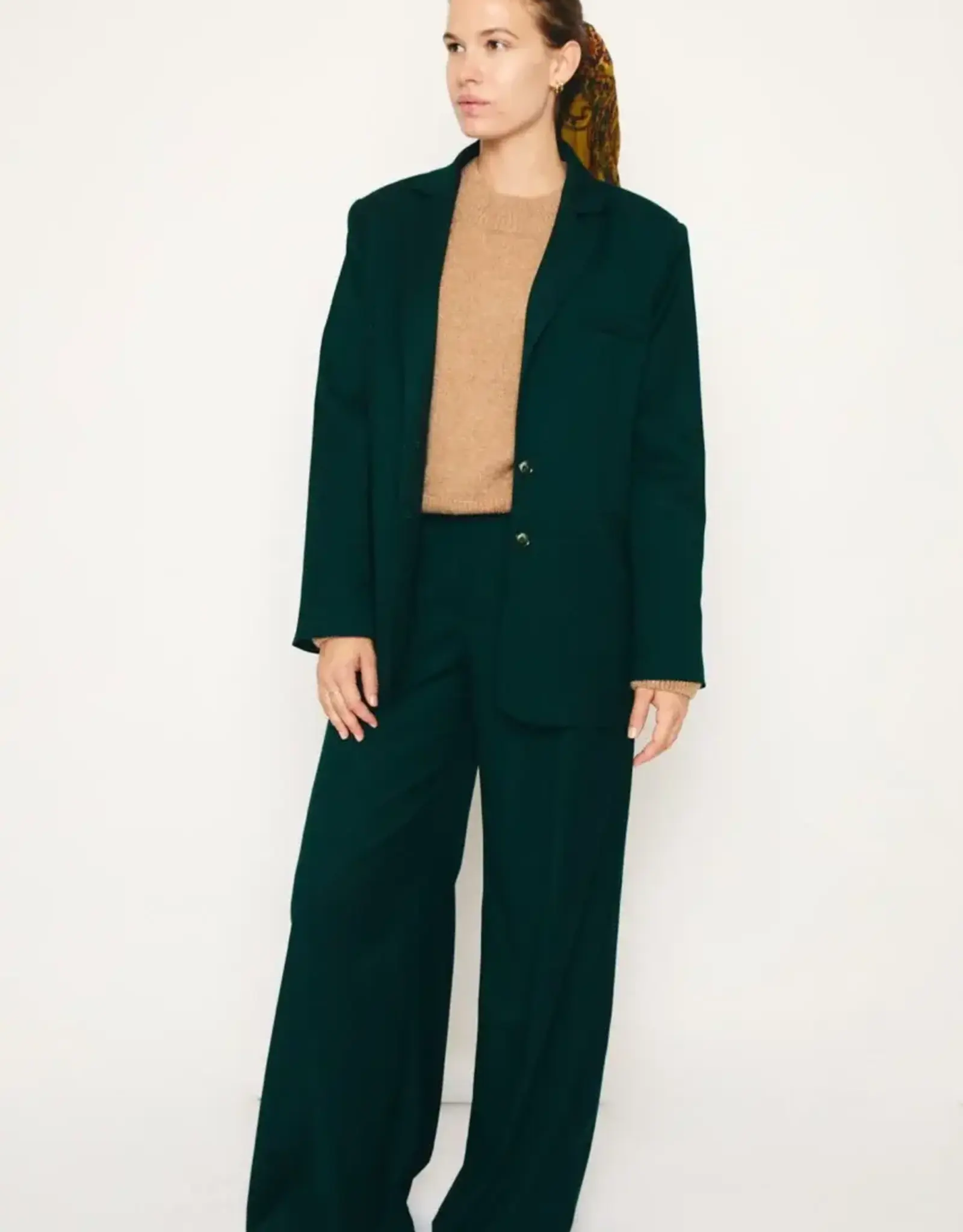 Re/Born Blazer 'Astro' -  Forest Green - Re/Born