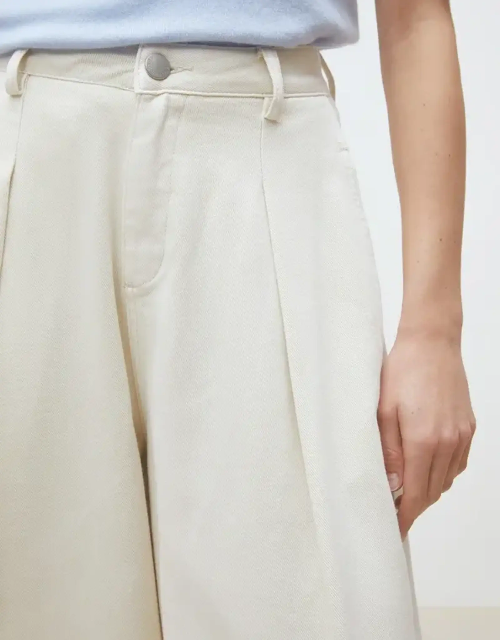 Suncoo Broek 'Rim' - Creme - Suncoo