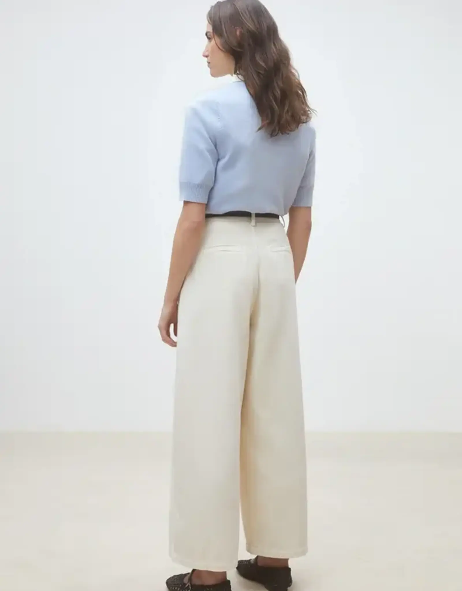 Suncoo Broek 'Rim' - Creme - Suncoo