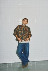 Withblack Jacket 'Leah' - Camo Print Green Shades - Withblack
