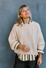American Vintage Pull 'Cyrow' - Beige Clair Chine - Cyr18A -  American Vintage