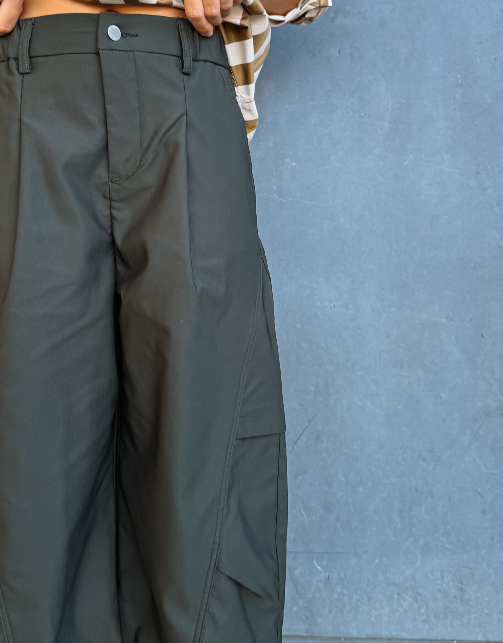 Withblack Broek Track 'Thelma' - Midnight Green - Withblack