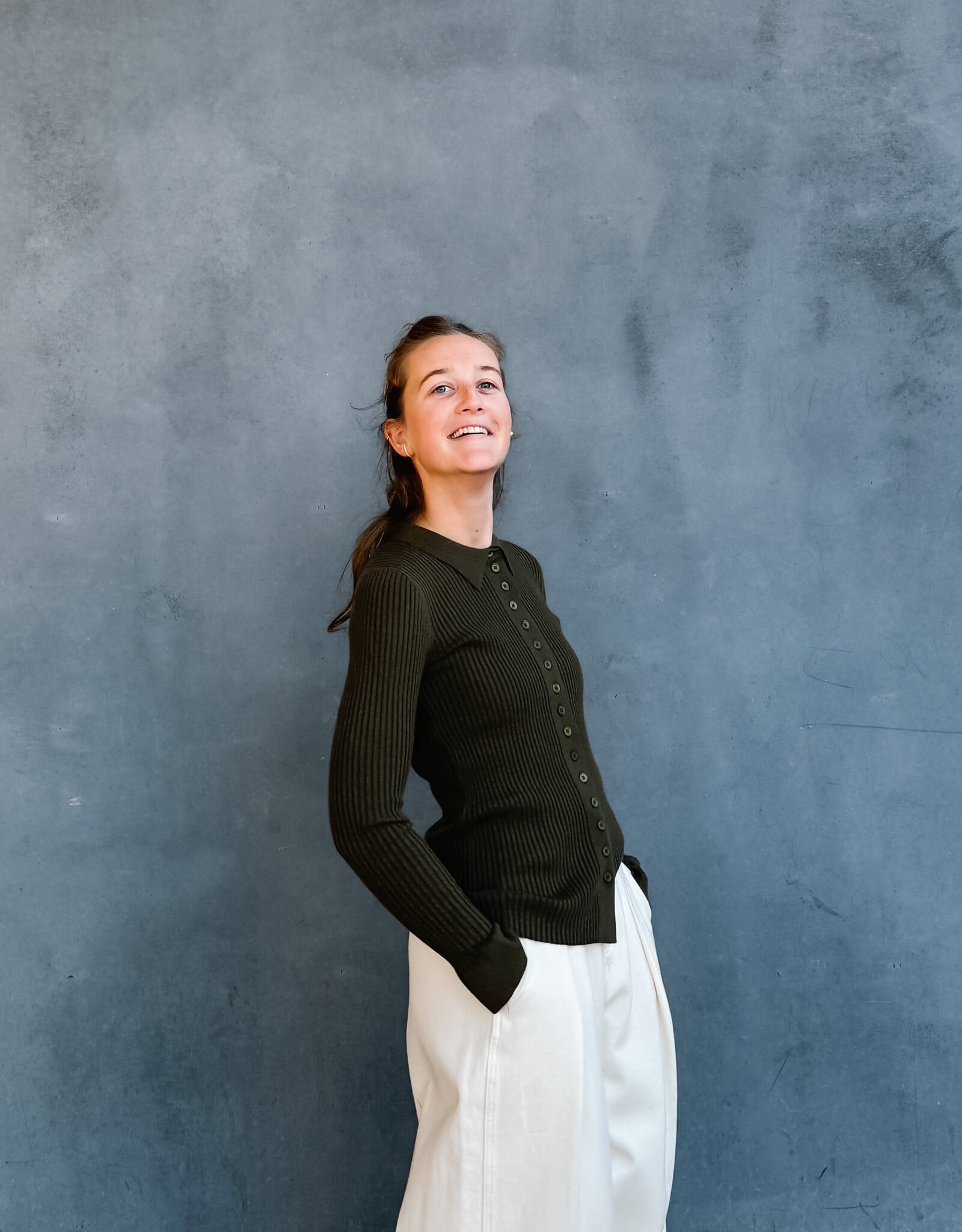 Suncoo Cardigan 'Garda' - Kaki - Suncoo