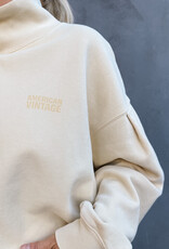 American Vintage Sweater 'Jitbay' - Limonade Vintage - Jit03AB-   American Vintage
