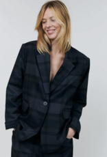 Lollys Laundry Blazer 'Fay' - Dark Grey - Lollys Laundry