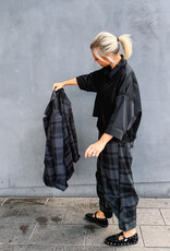 Lollys Laundry Blazer 'Fay' - Dark Grey - Lollys Laundry
