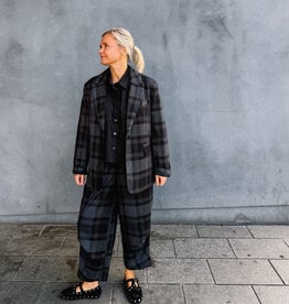 Lollys Laundry Blazer 'Fay' - Dark Grey - Lollys Laundry