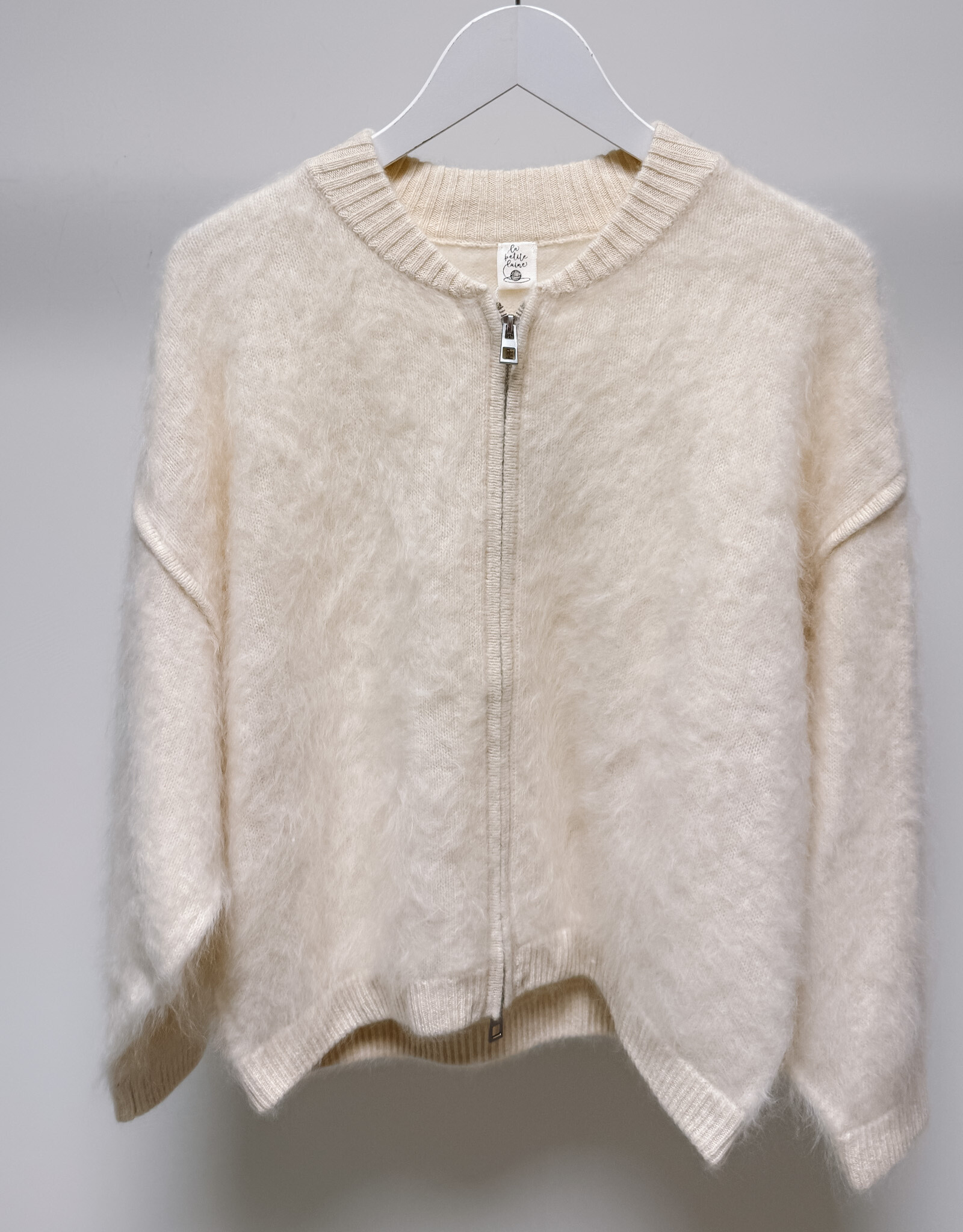 La Petite Laine Cardigan 'Edith' - Ecru - One size