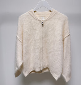 La Petite Laine Cardigan 'Edith' - Ecru - One size