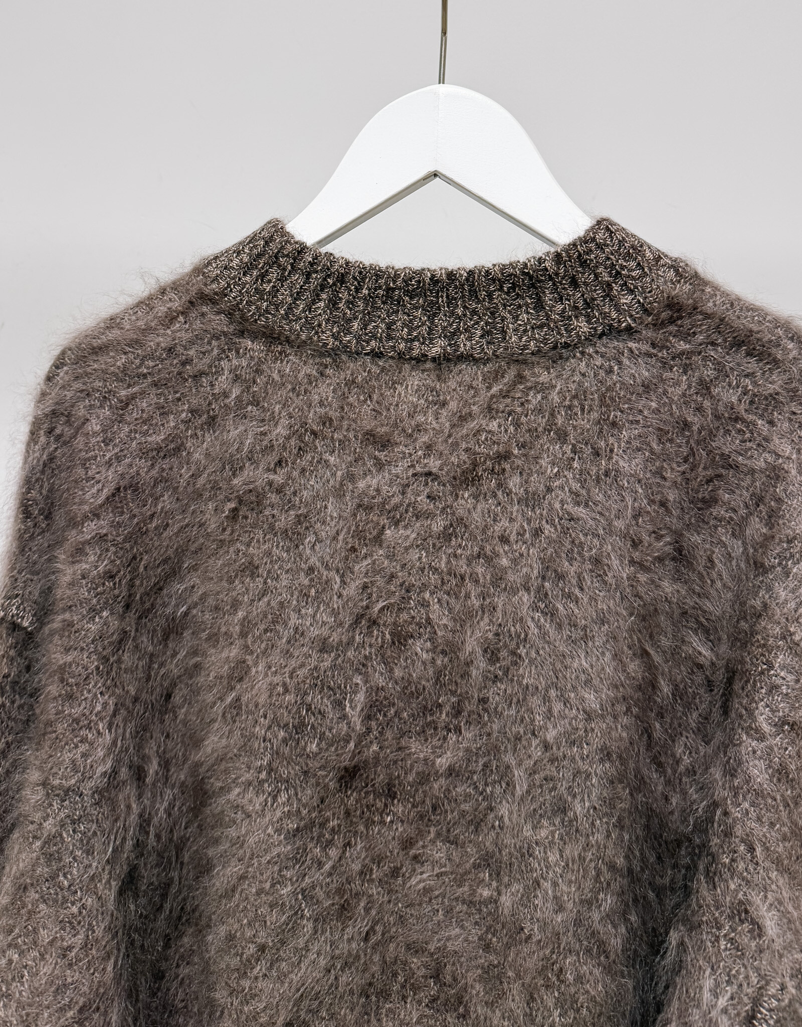 La Petite Laine Cardigan 'Edith' - Choco - One size