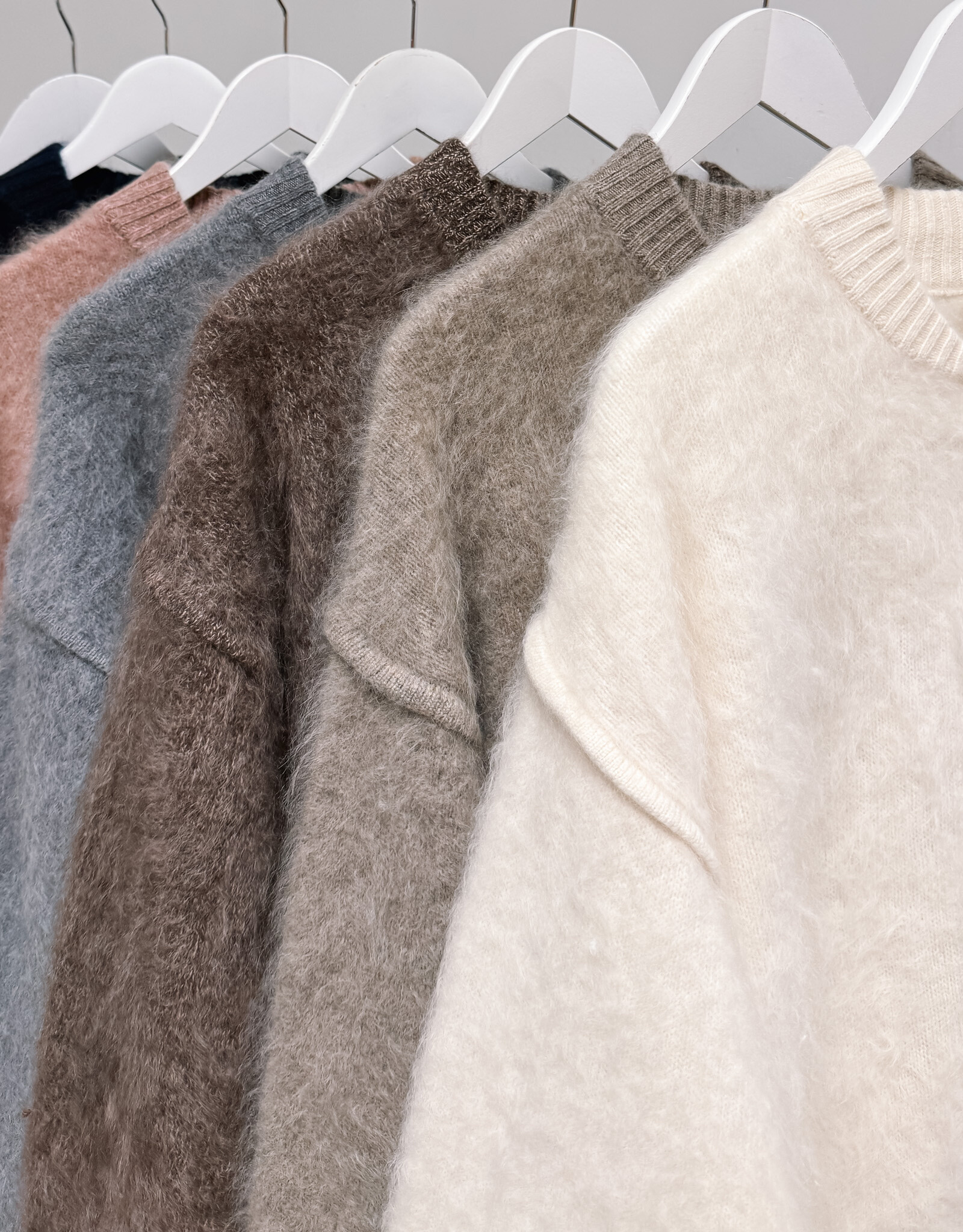 La Petite Laine Cardigan 'Edith' - Choco - One size