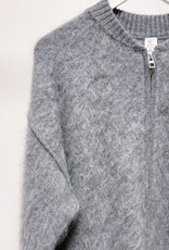 La Petite Laine Cardigan 'Edith' - Carbone - One size