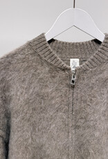 La Petite Laine Cardigan 'Edith' - Taupe - One size