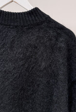 La Petite Laine Cardigan 'Edith' - Black - One size