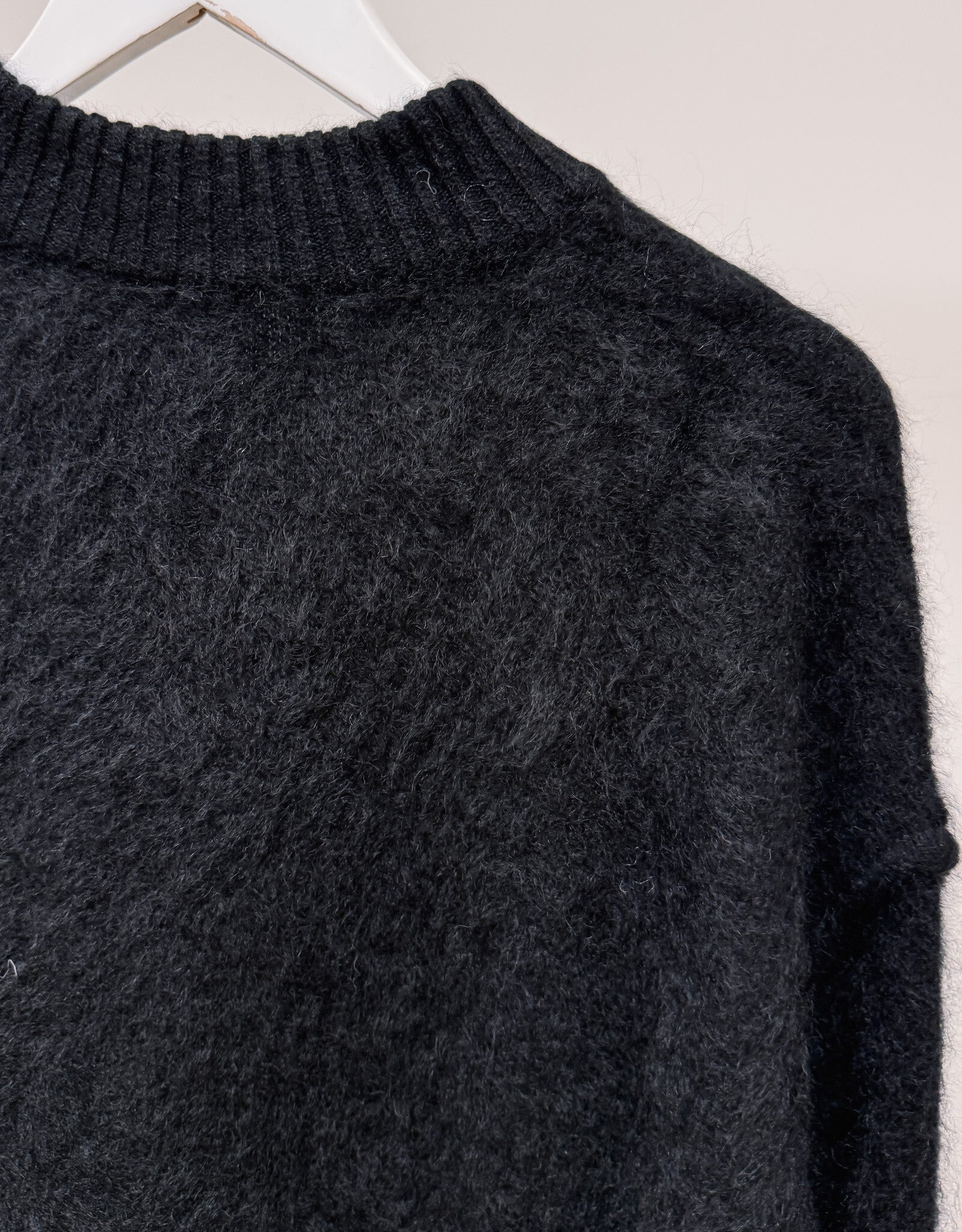 La Petite Laine Cardigan 'Edith' - Black - One size