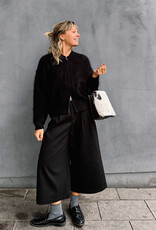 La Petite Laine Cardigan 'Edith' - Black - One size