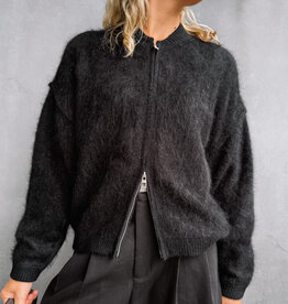 La Petite Laine Cardigan 'Edith' - Black - One size