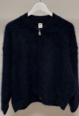 La Petite Laine Cardigan 'Edith' - Navy - One size