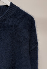 La Petite Laine Cardigan 'Edith' - Navy - One size