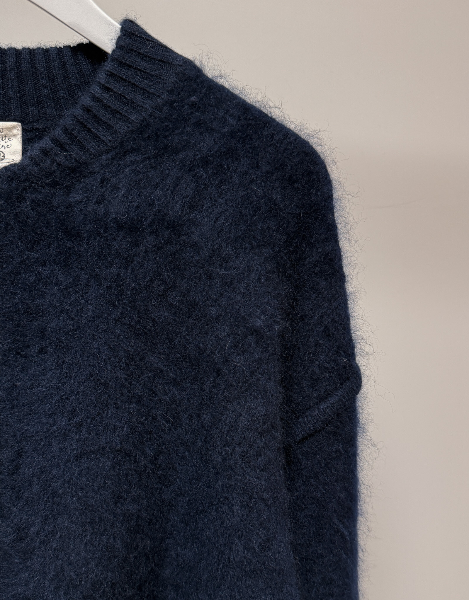 La Petite Laine Cardigan 'Edith' - Navy - One size