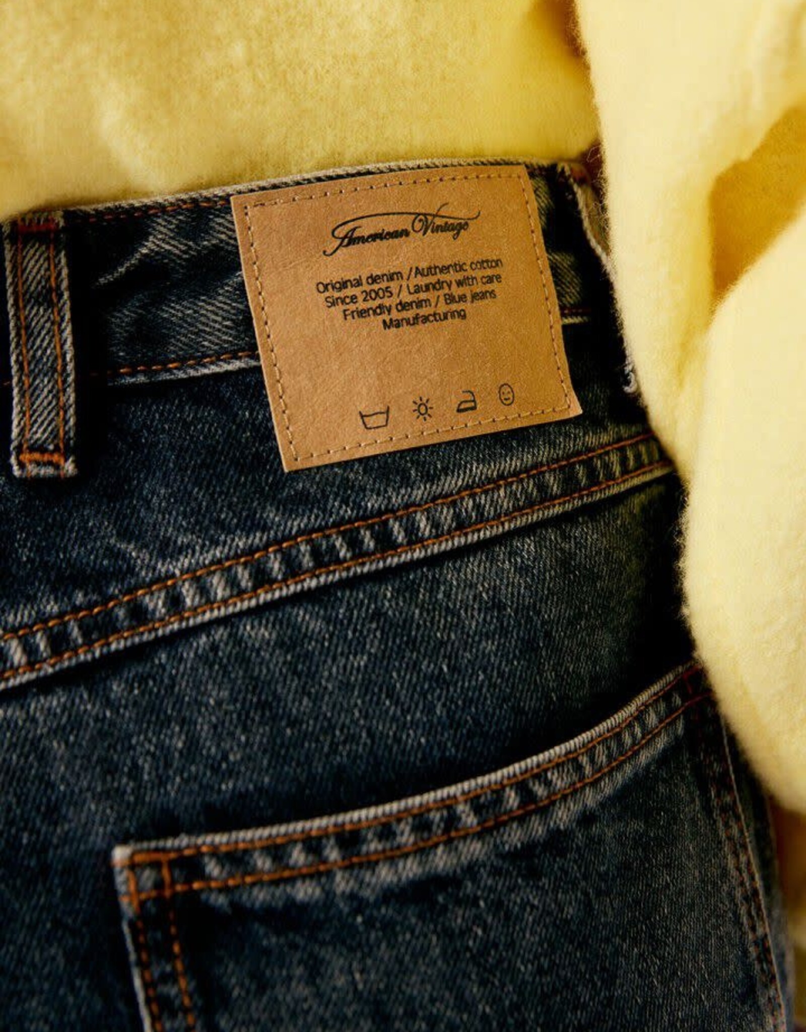 American Vintage Jeans  'Lydbay' - Blue Black - Lyd11A -  American Vintage