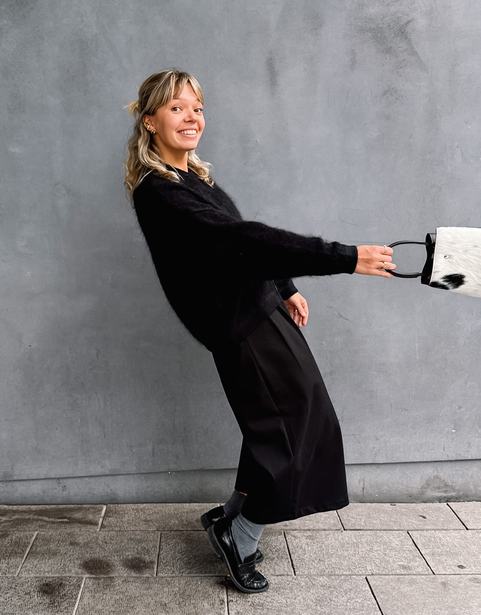 The Golden House Feel Culotte 'Bea' - Black