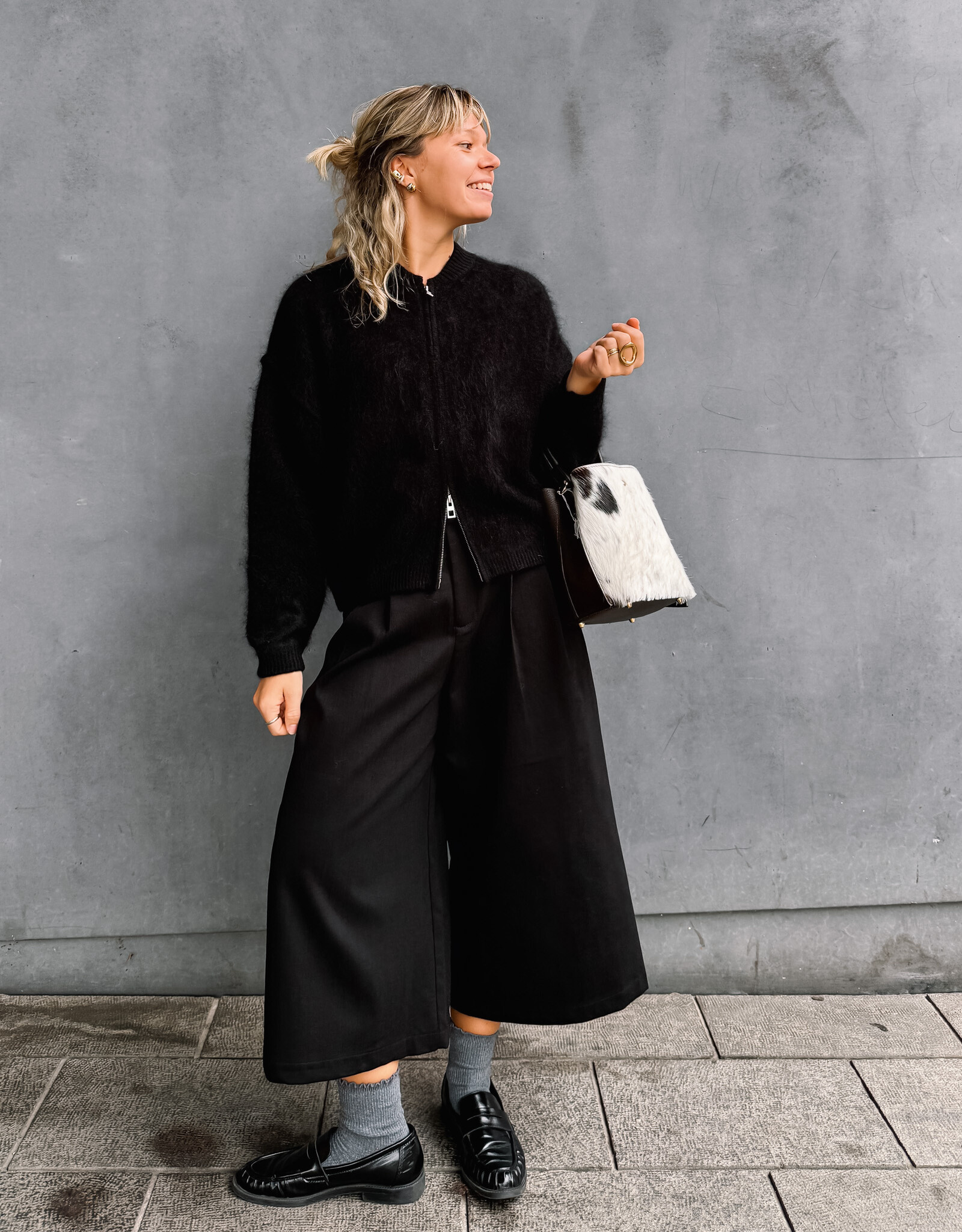 The Golden House Feel Culotte 'Bea' - Black