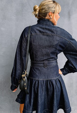 The Golden House Feel Jurk Jeans 'Celeste' - Dark Blue