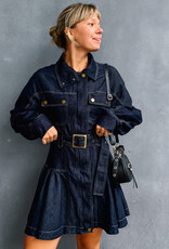 The Golden House Feel Jurk Jeans 'Celeste' - Dark Blue
