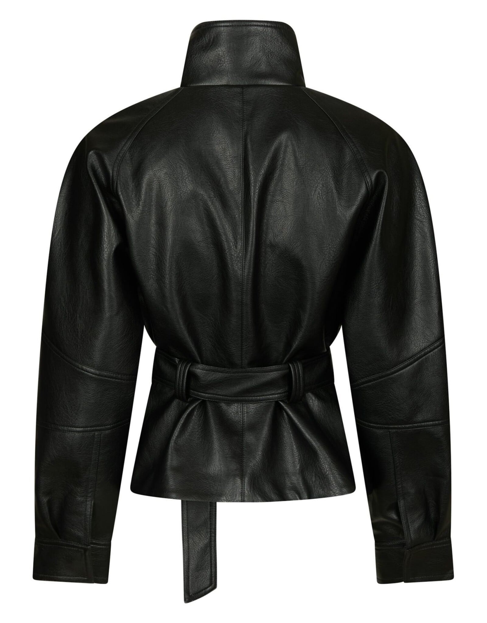 Jacket Faux Leather 'Jaclyn' - Black - Neo Noir