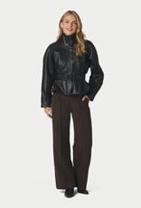 Jacket Faux Leather 'Jaclyn' - Black - Neo Noir