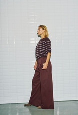 Withblack Broek 'Leah' - Dark Wine - Withblack