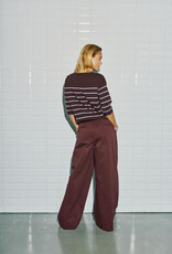 Withblack Broek 'Leah' - Dark Wine - Withblack