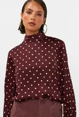 Studio Amaya Blouse 'Selya' - Bordeaux - Studio Amaya
