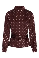 Studio Amaya Blouse 'Selya' - Bordeaux - Studio Amaya