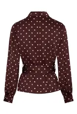 Studio Amaya Blouse 'Selya' - Bordeaux - Studio Amaya