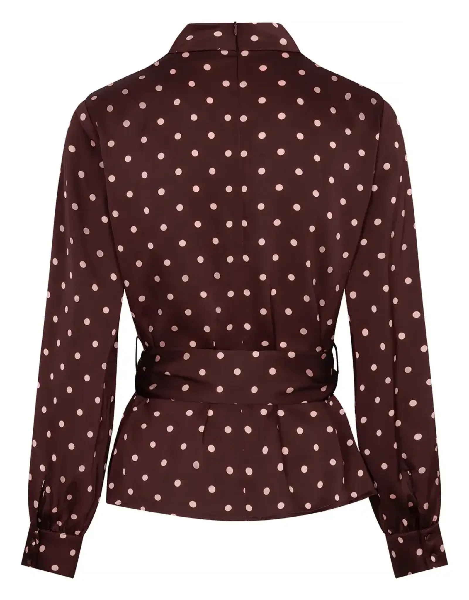Studio Amaya Blouse 'Selya' - Bordeaux - Studio Amaya