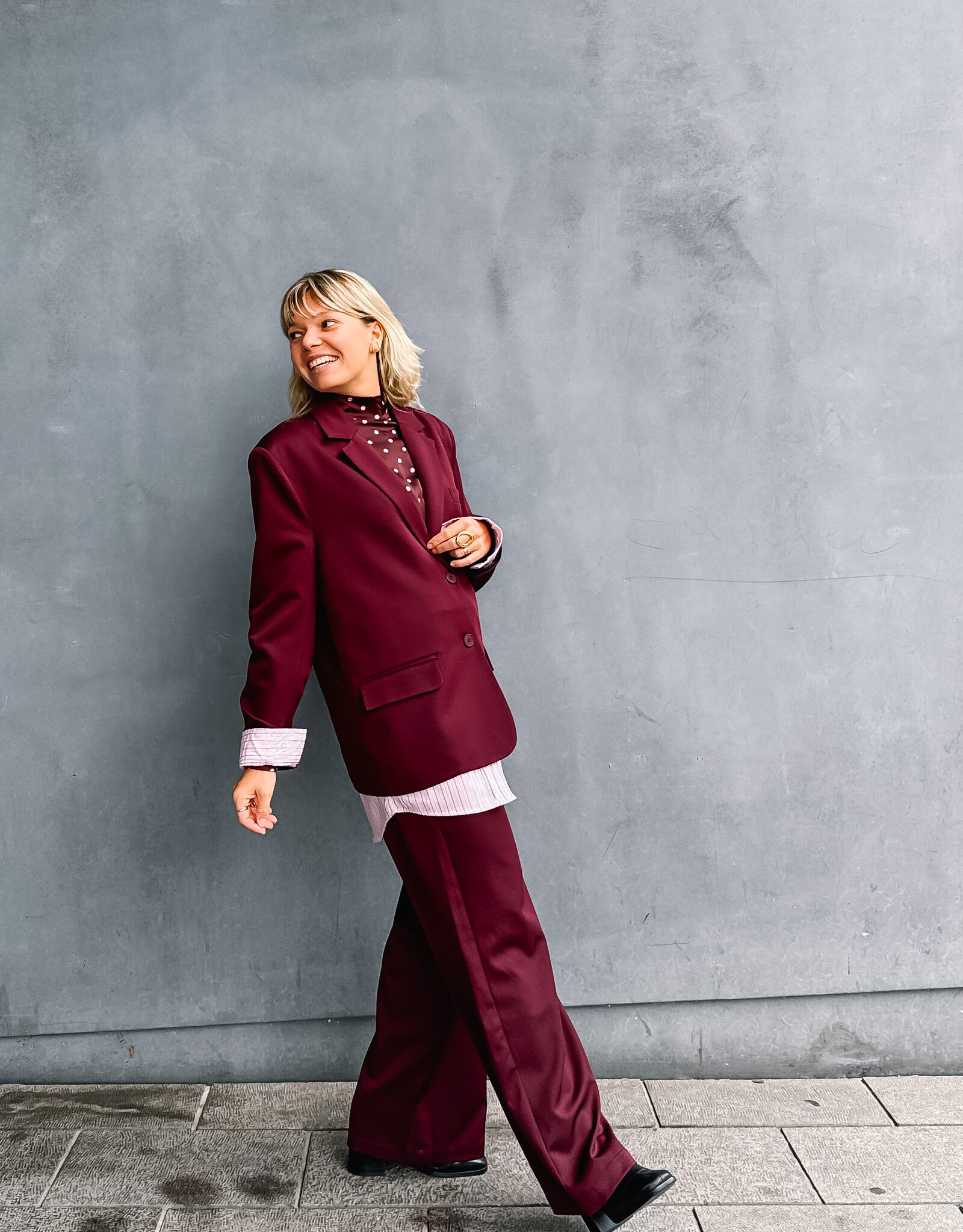 Studio Amaya Broek 'Jackie' - Bordeaux - Studio Amaya
