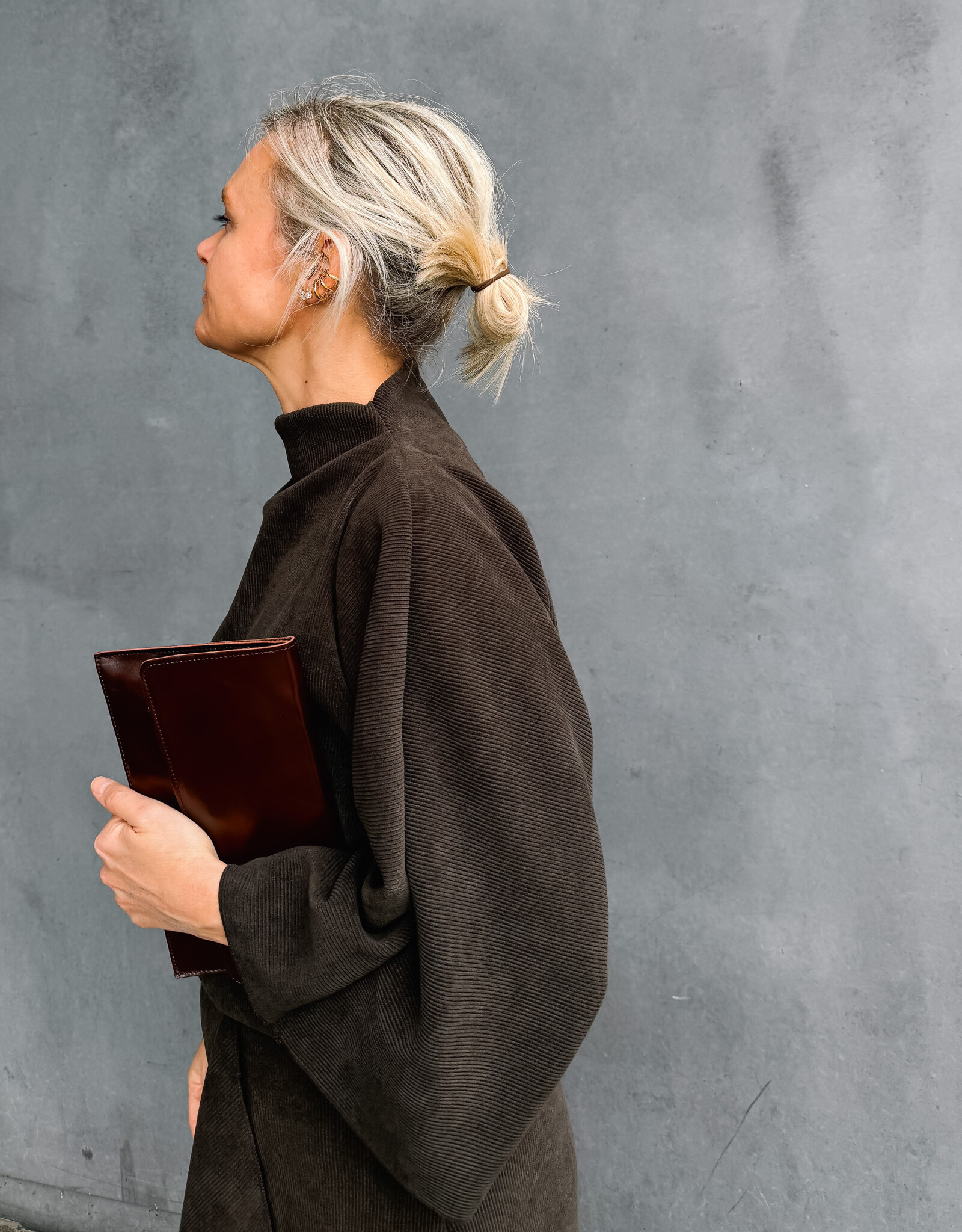Re/Born Blouse 'Daisy' - Brown - Re/Born